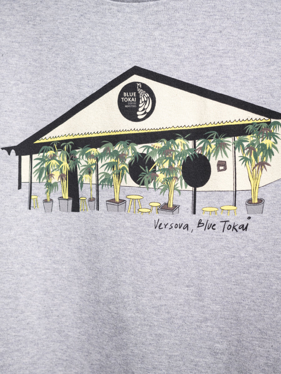 Versova Cafe Tee (Grey) - Image 3